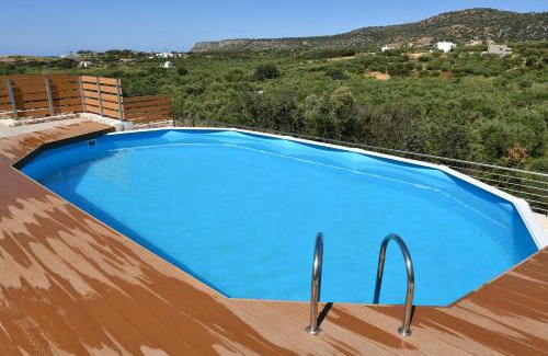 Sissi Villa | Petrino in Sisi with private pool and garden