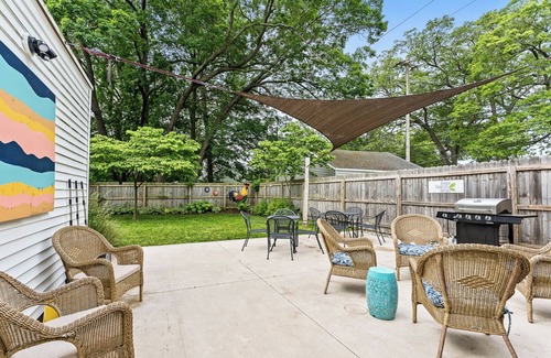 Lakeside House | Philo- Beaches, Lk. Michigan, Pet Friendly, Fenced yard, Large Patio