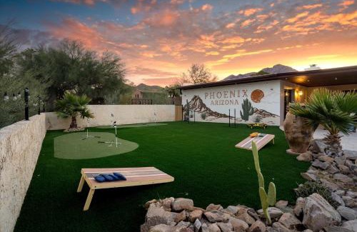 Tatum Mountain Estates House | Phoenix Luxury Sleeps 16 Sports Court Game Room