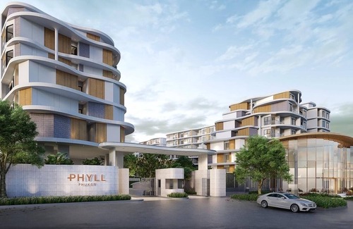 Phuket Condo | PHUKET - New! PHYLL Condo , 2 BR Max 3 pax, Kitchen, TV65", 41 sqm, Pool View
