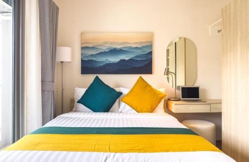 Phuket Apartment | PHYLL Condo Private Beach Vibes at Central Phuket 1 BR Unique Garden View