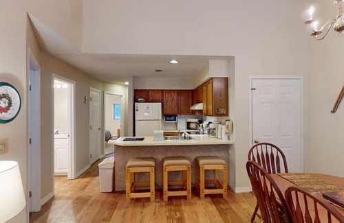 Killington Condo | Pico Village Resort H304-A beautiful 2-bedroom with loft family-friendly condo ski on ski off