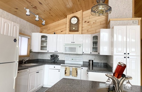 Aitkin House | Picturesque Getaway on Private Lakefront Property