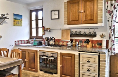 Pierantonio Apartment | Pietramelina- Beautiful Stone Farmhouse with Pool in Quiet Valley Setting