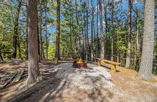 Tustin Cabin | Pine River Lodge - Hiking, Fishing, BBQ, AC, Wifi on over 40 acres