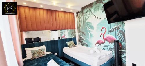 Pisz Apartment | Pink Flamingo Apartament 18m2