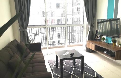 Sri Petaling Apartment | Pinnacle Sri Petaling nearby Stadium Bukit Jaili Cozy 8ppl Maxine suite