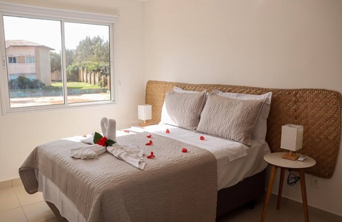 Pipa Apartment | Pipa Paradise apartment with sea view, full kitchen, swimming pool and barbecue.