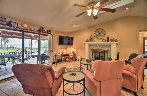 Welaka House | Pirate Cove Home in Welaka Dock and River Access!