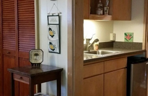 Lawai Apartment | Plantation Style Studio & Courtyard Garden In Koloa