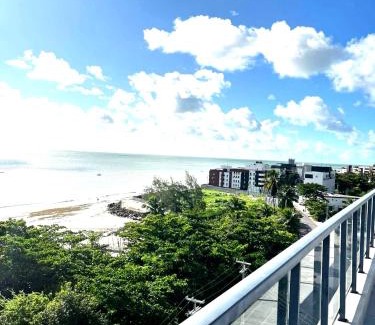 Joao Pessoa Apartment | plat de luxo em frente ao oceano