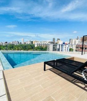 Joao Pessoa Apartment | plat de luxo em frente ao oceano