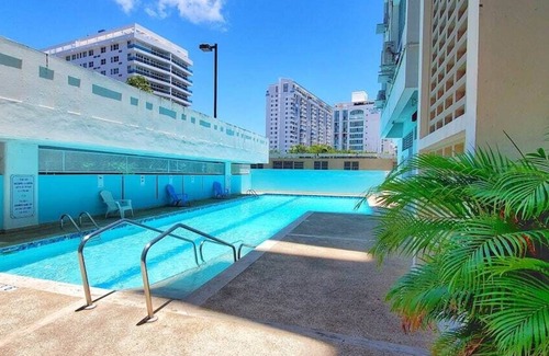 Isla Verde Apartment | Playa Mujeres 1BDR Oceanfr Pool Parking