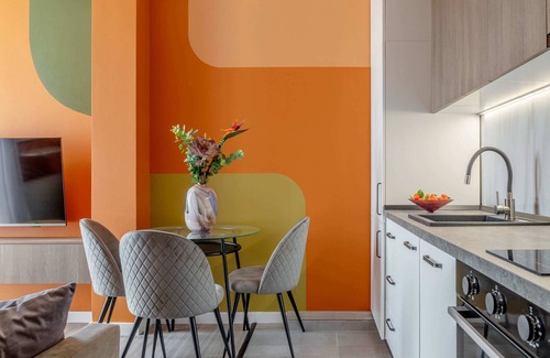 Bucharest Apartment | Playful & Bright 1BR near The Faculty of Law