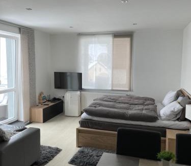 Jablonec nad Nisou Apartment | Plně vybavený krásný apartmán 1kk s balkonem, výhledem