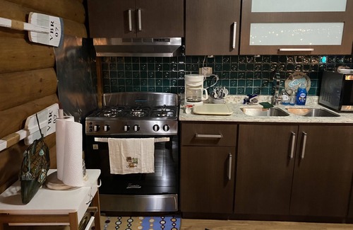 Boqueron Apartment | Poblado Cozy Log Cabin