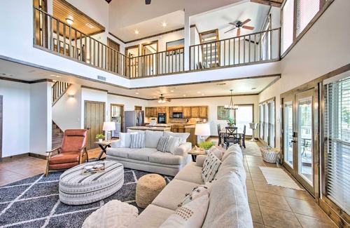Cedar Creek Reservoir House | 'Point of View' Cedar Creek Lake Home: Dock!