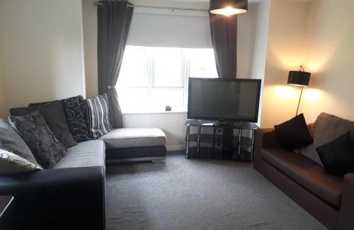 Airdrie Apartment | Pond view