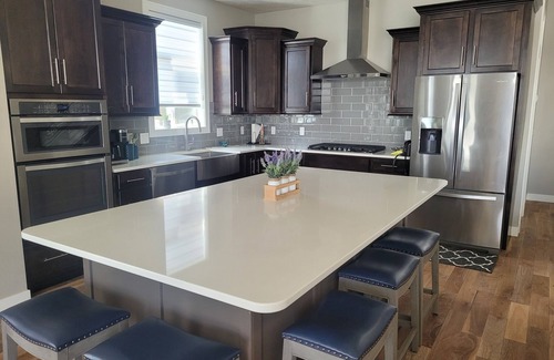 Sioux Falls House | Pond View Retreat,n6 Bedroom, 4 Bath, 3 Level Luxury Home In Sioux Falls.