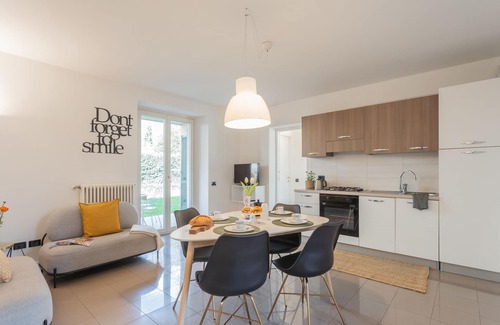Consiglio di Rumo Apartment | Ponente Balcony & Garden