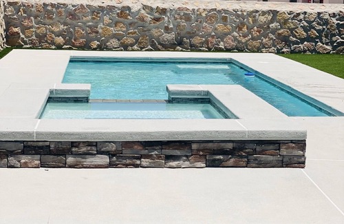 Biggs Field House | POOL and SPA! Modern New Home! Great Location! 4 bedroom
