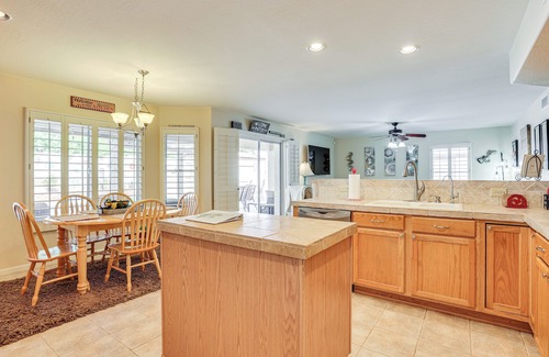 Mountain Vista Ranch House | Pool, Patio & Hot Tub: Surprise Home Near Golfing!