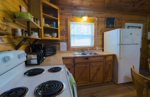 Eureka Springs Cabin | Pool+Wifi+Deck+3mi to Downtown Wild Plum Cabin#1