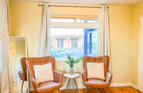 Tucson Apartment | Poolside studio in the Foothills with Pool + Hot tubn