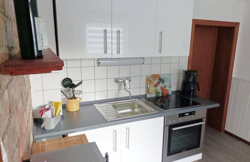 Fruchteburg House | Poppenga - Vacation Home Wallperle - House, bath, 2 bedrooms