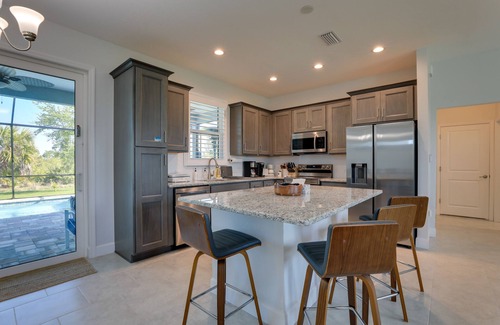 South Gulf Cove House | Port Charlotte Home: Heated Pool, Screened Lanai!