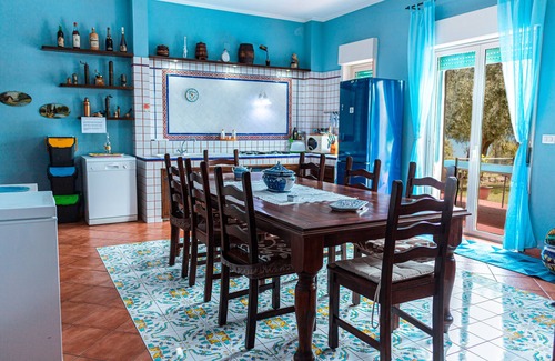 Milazzo Apartment | Portion of Villa overlooking the sea in the middle of a garden of ancient olive trees!
