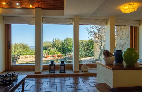 Olbia Villa | [Portisco-Costa Smeralda]Villa Garden and View