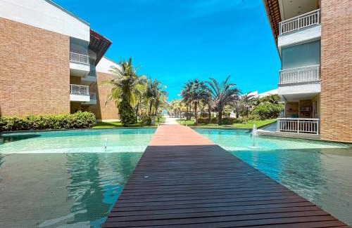 Porto das Dunas Apartment | Porto das Dunas Apê na Areia com Banheira Relaxante e acesso direto para a praia! Ideal para Famílias, Lazer e Conforto