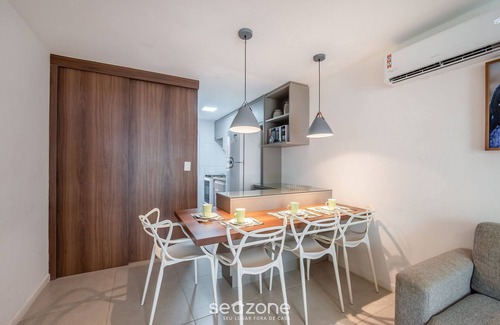 Jenipabu Apartment | Porto Smeralda Guarajuba Apt w/Balcony - Psmc003