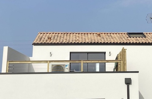 LʼAiguillon-sur-Mer Apartment | Pour 4 Pers Plein Soleil, Gd Terrasse sur Toiture