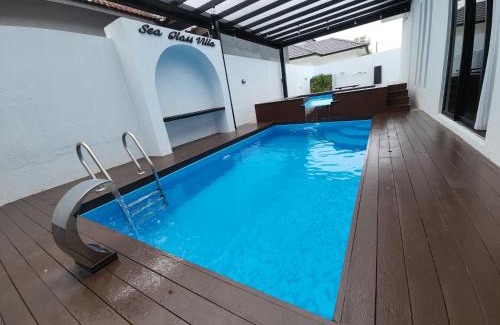 Kampung Sura Masjid Villa | Premium Beachfront Sea Glass Villa with private pool