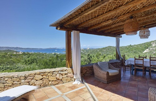 Baja Sardinia Villa | Prestigious and private panoramic villa in the forest facing archipelago.