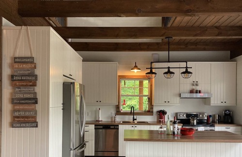 Labelle House | prestigious ecological house, `` La Grange des Merles ''
