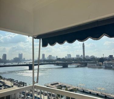 Downtown Cairo Apartment | Prestigious Nilefront Luxury