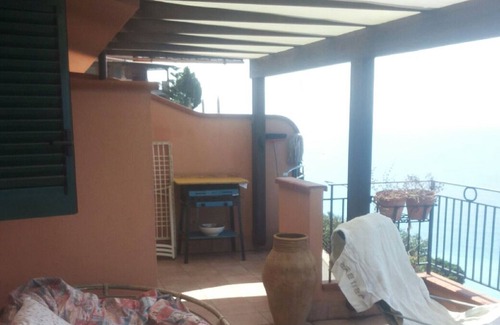 Piraino Apartment | Prestigious penthouse suspended over the sea