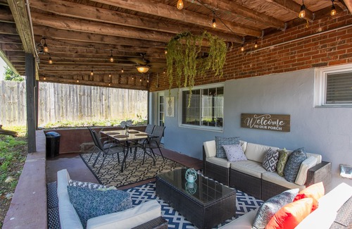 Lexington House | Prime Location: Ranch w/Basement, Covered Porch, & Great Yard!