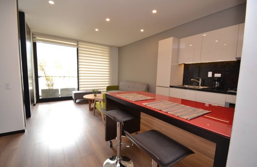 Bogota Apartment | PRISCILA - 1 Br. Modern Apartment with Balcony
