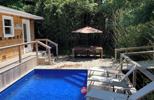 Long Island House | Pristine 7BR 4.5BA house w/heated Pool at Fire Island Pines 500' to ocean
