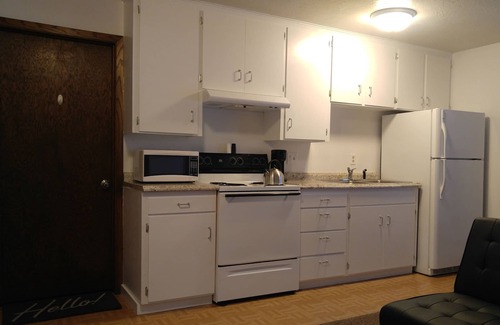 Bismarck Apartment | Private 1 Bed Home - 3 mi to Both Hosp. & 1 mi to ND Capital