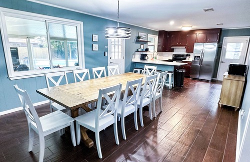 Pensacola House | Private 4-bed/3 bath house with putt-putt golf, heated pool, and hot tub.