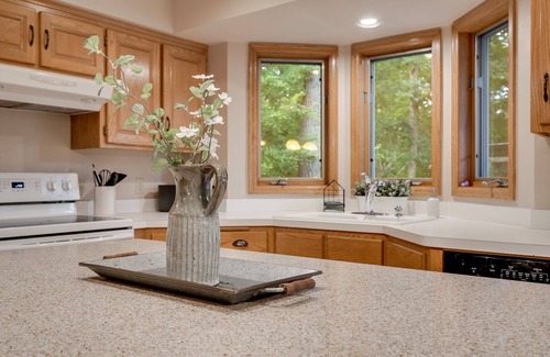 Blaine House | Private 4 BR Home with Wooded Backyard