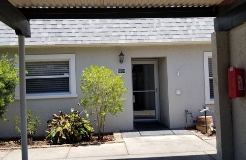 New Port Richey Condo | Private and Cozy villa in gated Golf community.