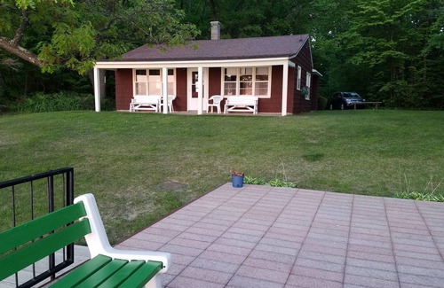 Port Austin Cottage | Private Beach - Seclusion w/waterfront cottage & spacious outdoor space