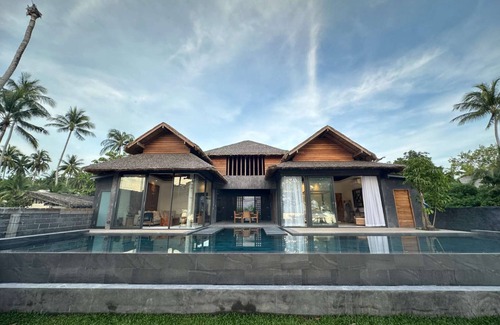 Taling Ngam Villa | ⭐Private Beach Villa With Sunset View - On The Sand⭐