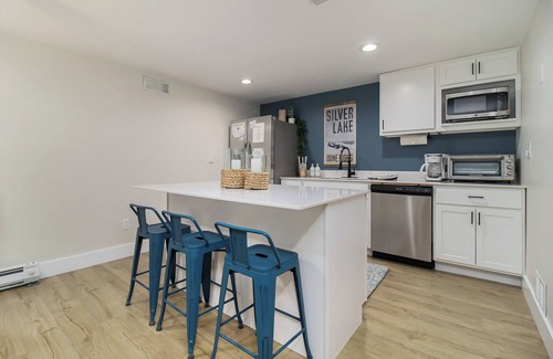 Silver Lake House | Private Beachfront on Silver Lake: Amazing Views, Pontoon Boat, Kayaks